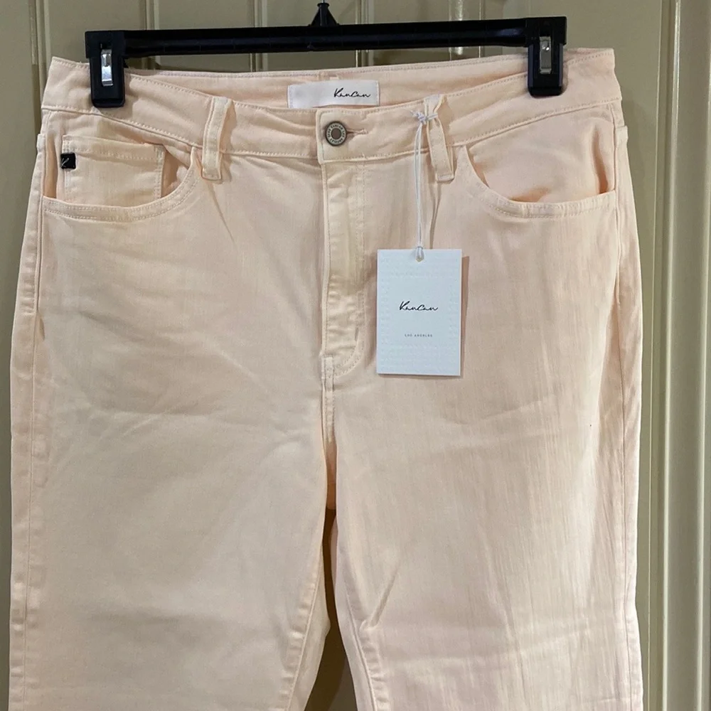 Apricot Colored Jeans by KanCan Brand. NWT! - Picture 2 of 16